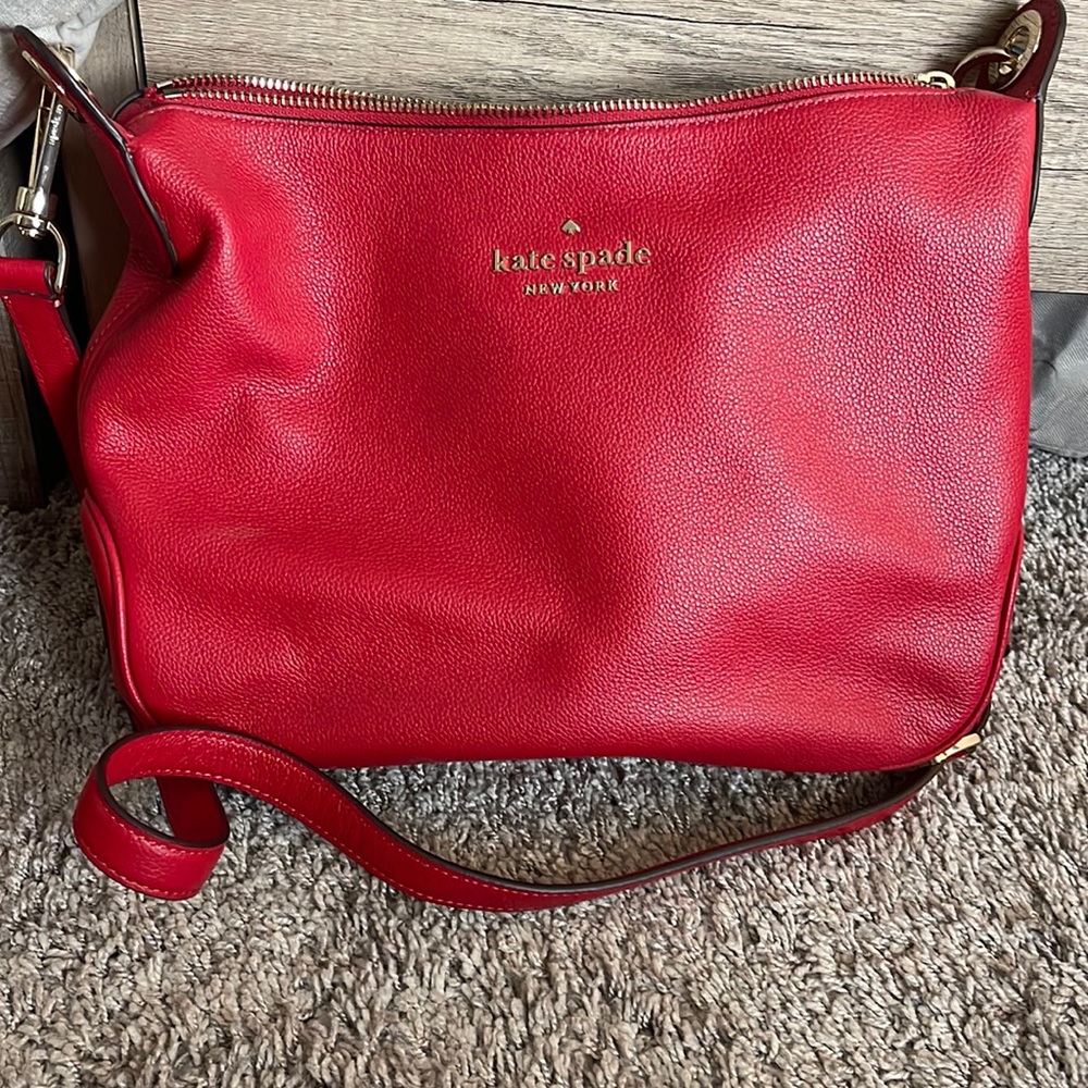 Kate Spade crossbody -Red